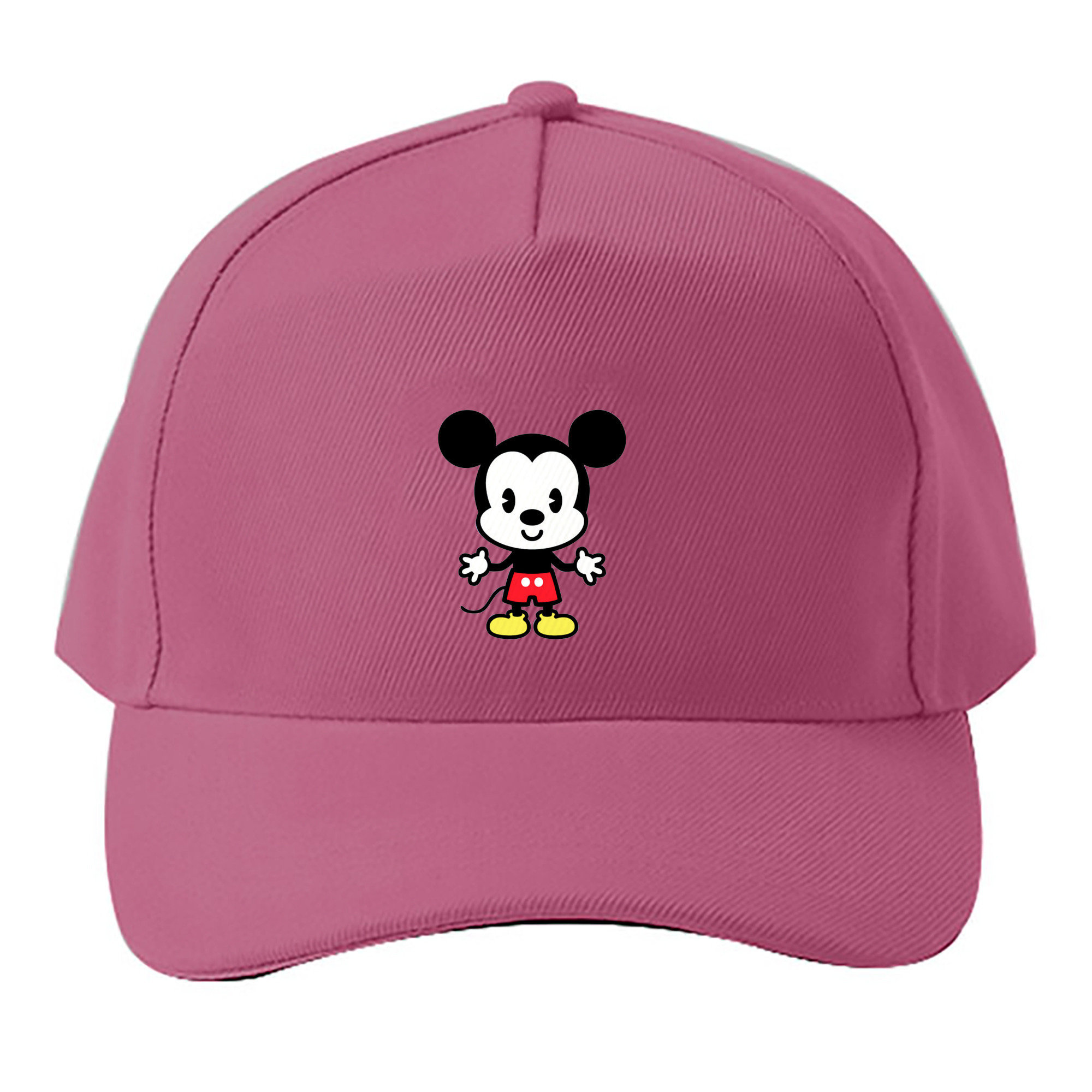 （画像用） ミッキーマウス Mickey Mouse ベースボールキャップ 綿100％ 男女兼用 帽子 スポーツ